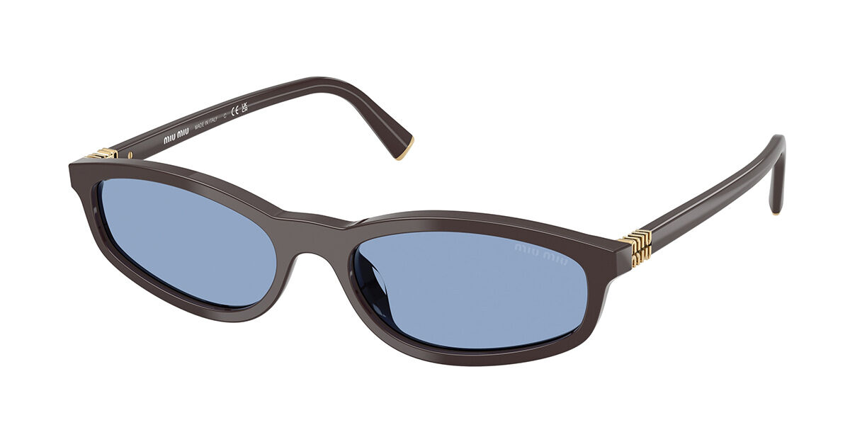 miu miu オーバーサイズサングラス ブラウン ブラウン Miu Miu サングラス | 正規品保障SmartBuyGlasses