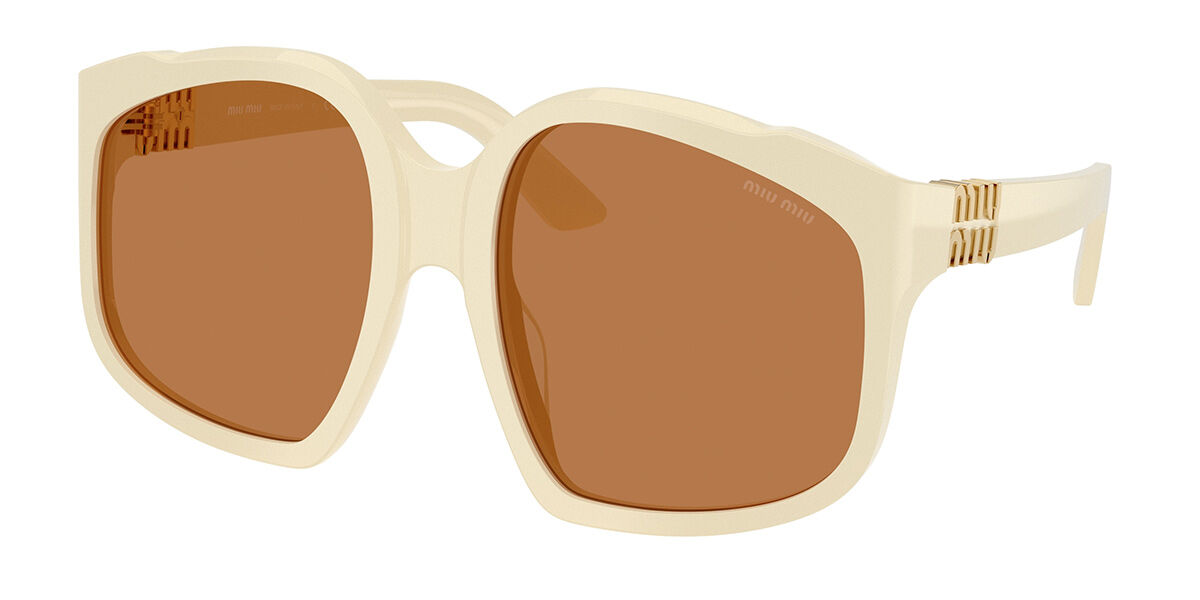 Miu Miu ホワイト サングラス ホワイト Miu Miu サングラス | 正規品保障SmartBuyGlasses