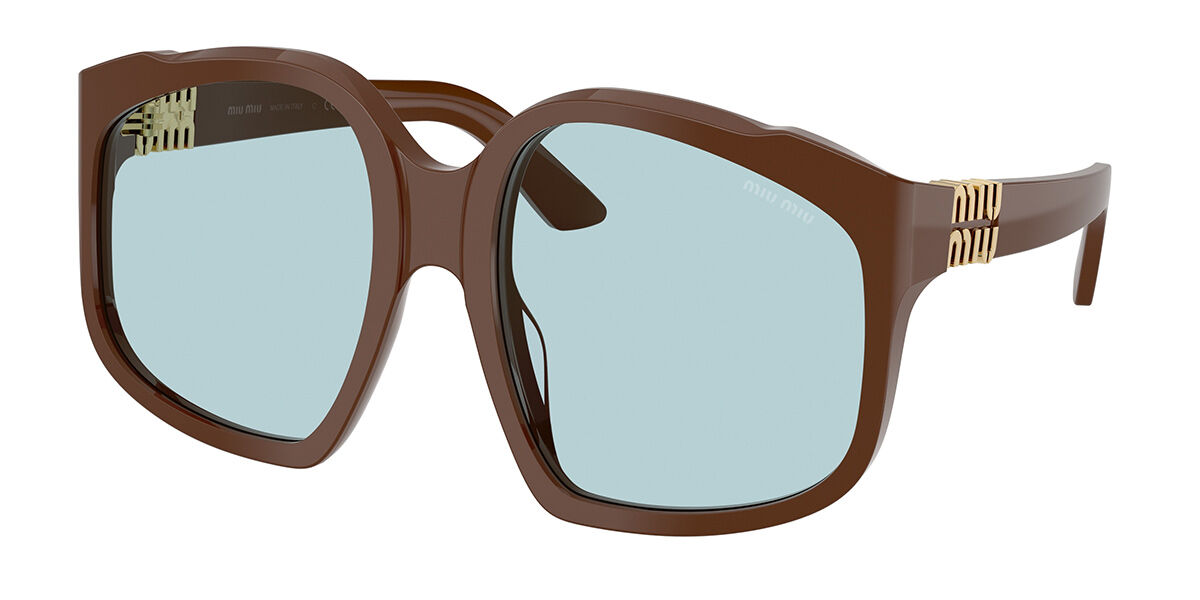 Miu Miu Brown Designer Sunglasses | SmartBuyGlasses