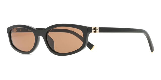 Miu Miu MUA06S 16K10I Rectangle Black Sunglasses  display picture 3