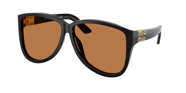 Miu Miu MUA08S 16K90Q Pilot Black Sunglasses  display picture 3