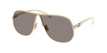 Miu Miu MU54YS 1BC10F Wraparound Silver Sunglasses  display picture 1