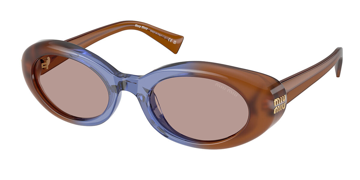 Miu Miu MUB09S 22R20I Women’s Sunglasses Blue Size 52