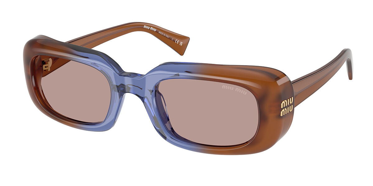 Miu Miu MUB13S 22R20I Women’s Sunglasses Blue Size 52