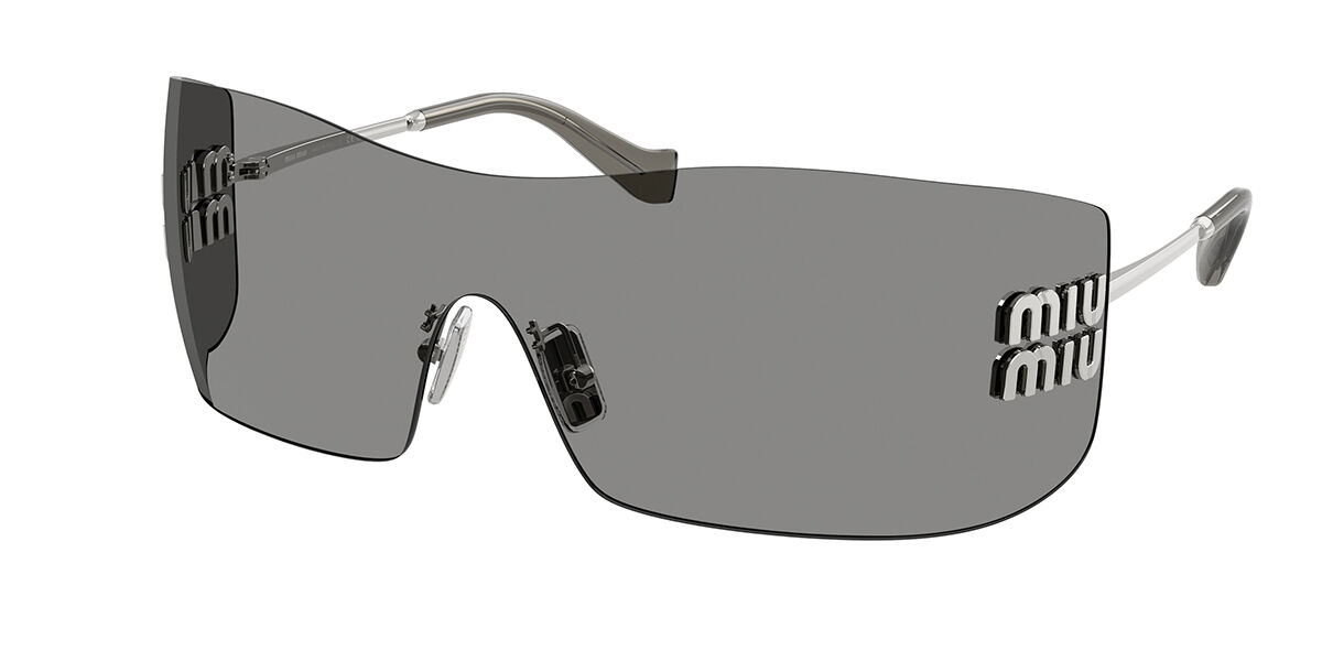 Miu Miu MUB53S 1BC81A Women’s Sunglasses Silver Size 44