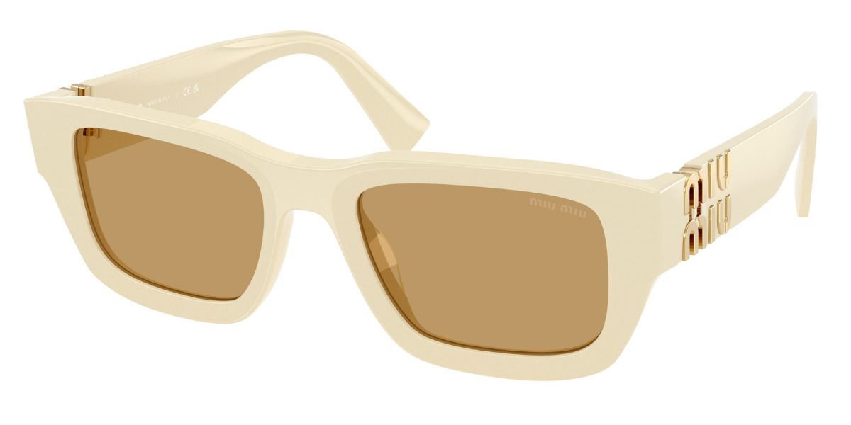 Miu Miu MUC04S 21D10Y Women’s Sunglasses White Size 53