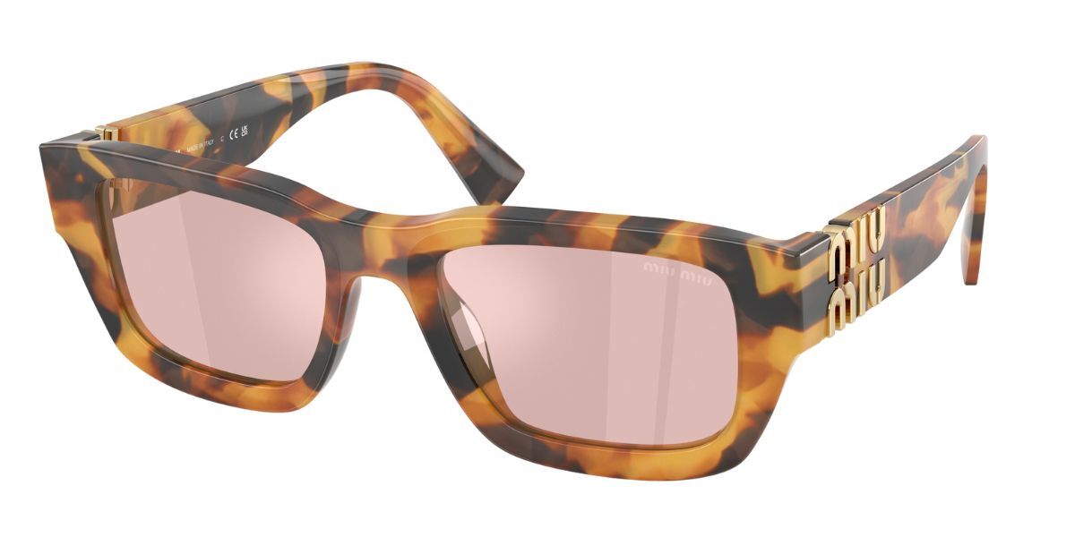 Miu Miu MUC04S 24Q91C Women’s Sunglasses Tortoiseshell Size 53