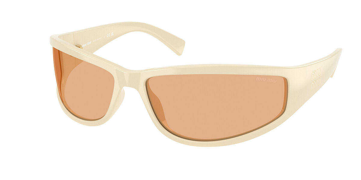 Miu Miu MUC06SU 21D90X Men's Sunglasses White Size 69