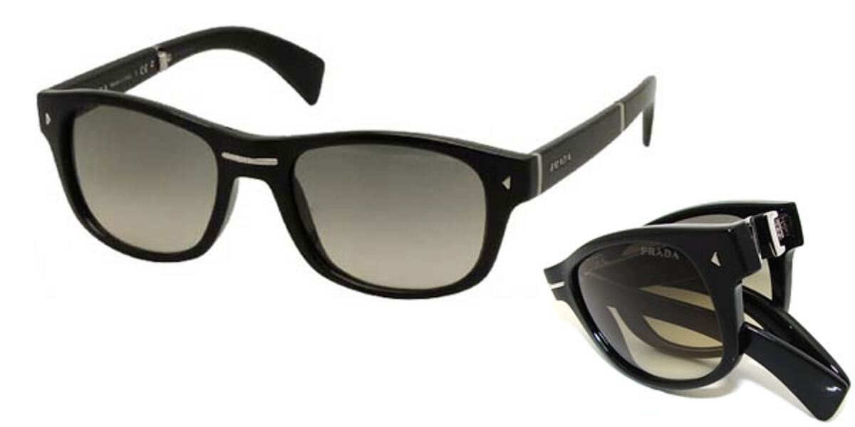 Top 66+ imagen prada foldable sunglasses