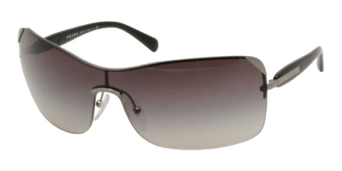 Prada PR 59OS 5AV/3M1 E Sunglasses in Black | SmartBuyGlasses USA