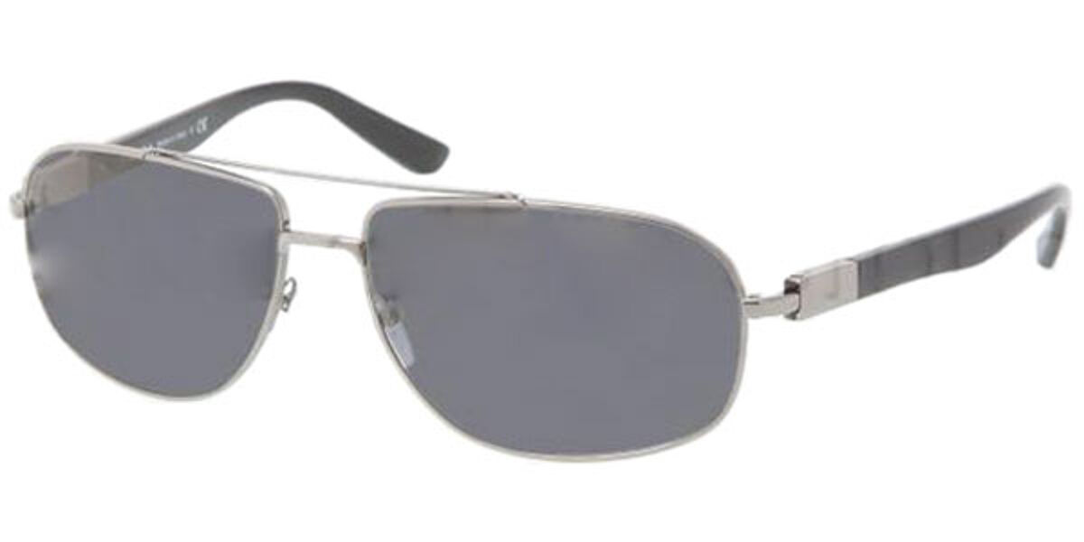 Prada PR 57NS Polarized 5AV/5Z1 A Sunglasses in Grey | SmartBuyGlasses USA