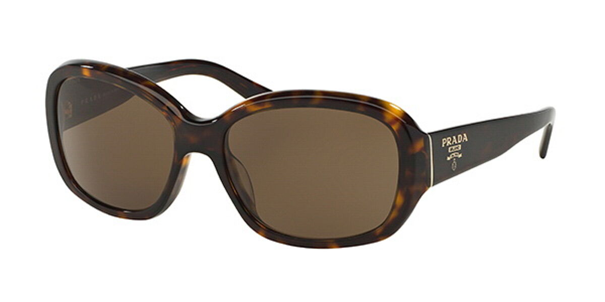 Prada PR 31NSA Asian Fit 2AU8C1 Sunglasses in Tortoiseshell ...