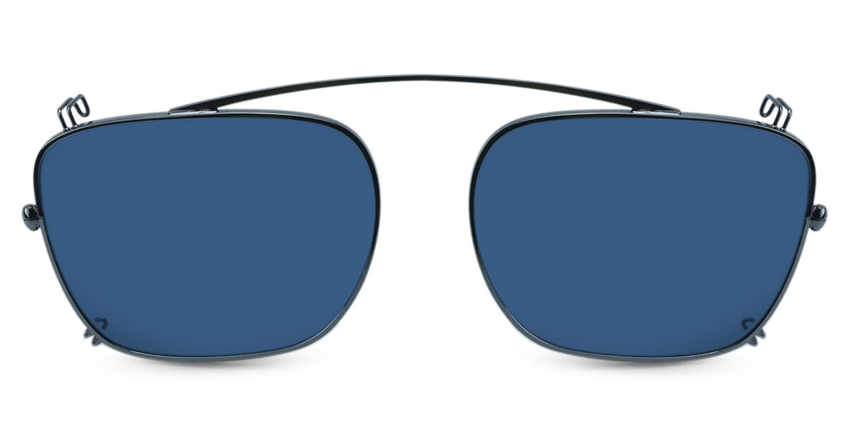 Prada PR 59TS Clip-On Only 5AV1V1 Sunglasses Gunmetal | SmartBuyGlasses UK