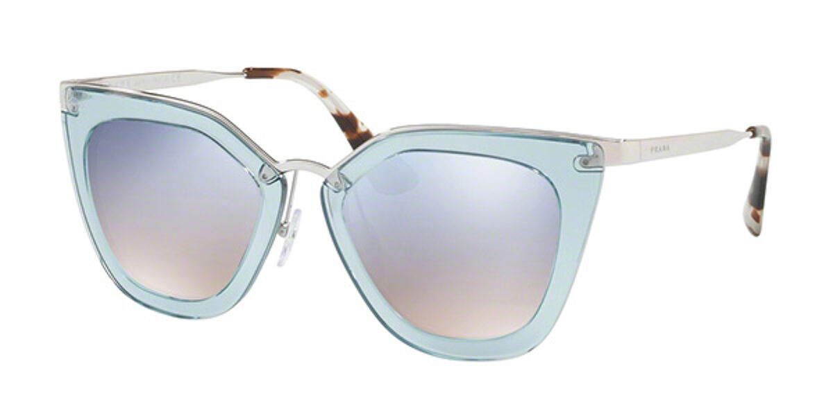 Prada PR 53SS CINEMA EVOLUTION VYS5R0 Sunglasses Transparent Blue |  SmartBuyGlasses India