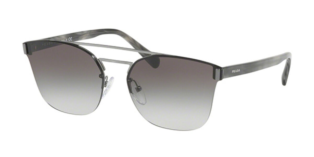 Prada PR 67TS 5AV0A7 Sunglasses in Gunmetal | SmartBuyGlasses USA