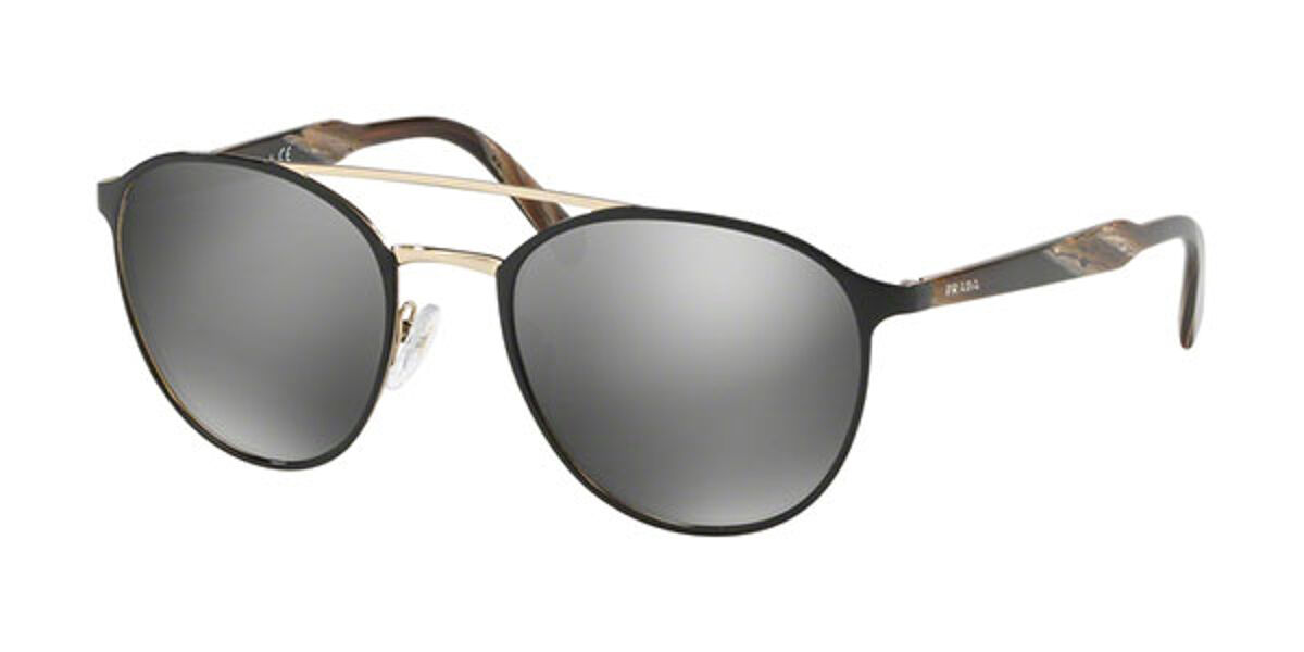 Prada PR 62TS 1AB7W1 Sunglasses Black/Pale Gold | VisionDirect Australia
