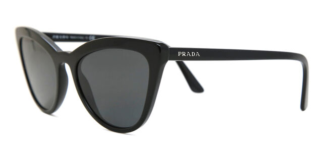 Prada PR 01VS 1AB5S0 ブラック サングラス | SmartBuyGlasses JP