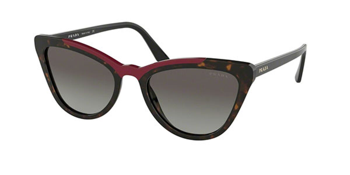 Prada PR 01VS 3200A7 Sunglasses Havana/Red | VisionDirect Australia