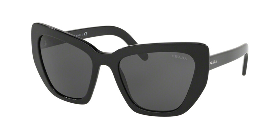 Prada PR 08VS 1AB5S0 Sunglasses Black | SmartBuyGlasses New Zealand