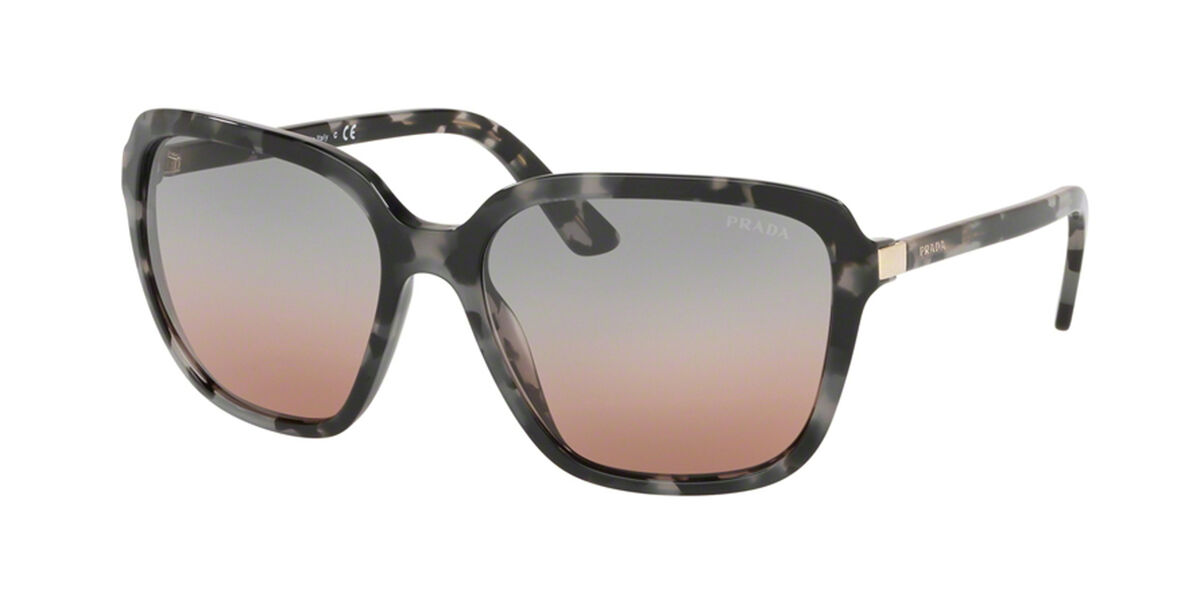 Prada PR 10VS 510756 Sunglasses Grey Havana | SmartBuyGlasses UK