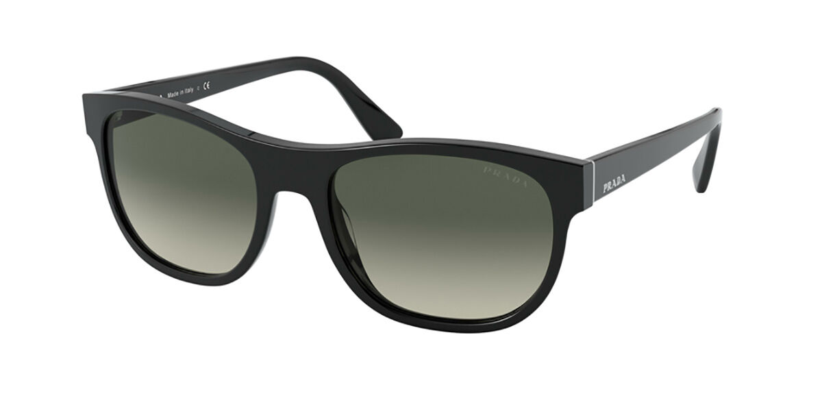 Prada PR 04XS 1AB2D0 Sunglasses Black | VisionDirect Australia