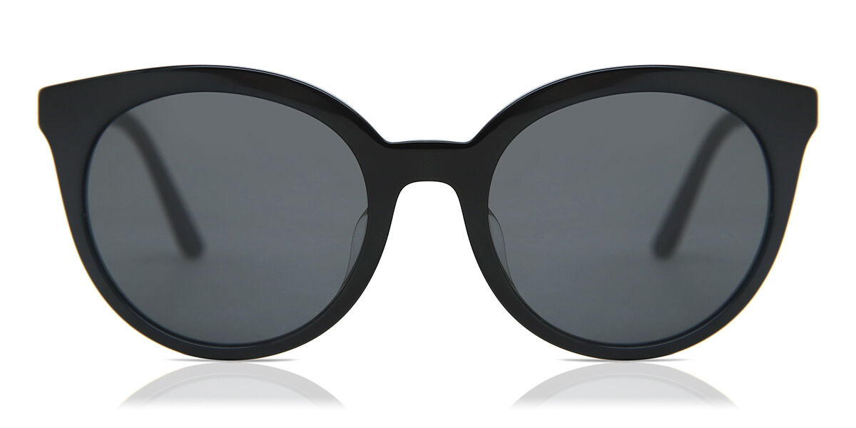 Prada PR 02XSF Asian Fit 1AB5S0 Sunglasses Black | VisionDirect Australia