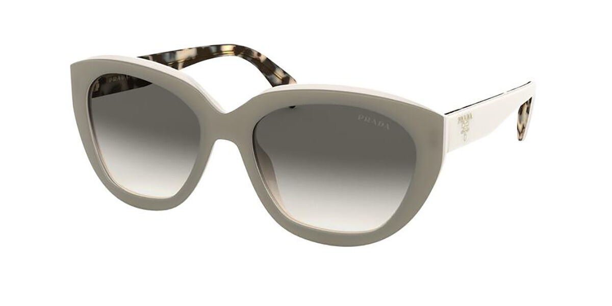 Prada PR 16XS 08C02C Sunglasses Ivory | SmartBuyGlasses UK