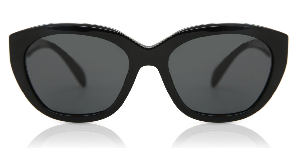 Prada PR 16XS 1AB5S0 Sunglasses Black | VisionDirect Australia