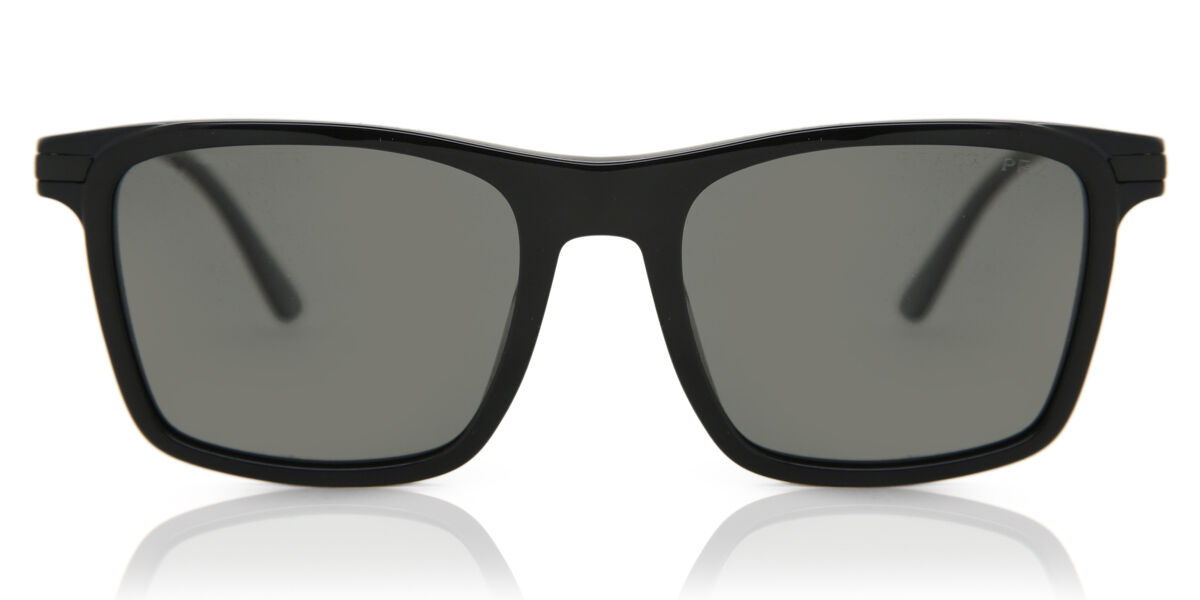 Prada PR 19XS Polarized 07F08G Sunglasses Black | SmartBuyGlasses South ...