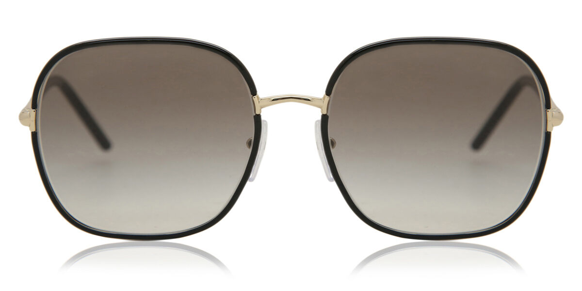 Prada PR 67XS AAV0A7 Sunglasses Pale Gold/Black | SmartBuyGlasses New  Zealand