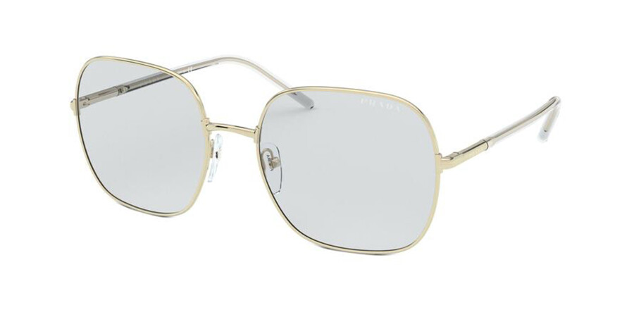 Prada PR 67XS ZVN07D Sunglasses Pale Gold | VisionDirect Australia