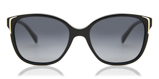 Prada PR 01OS CONCEPTUAL Polarized 1AB5W1 Cat Eye Black  display picture 2