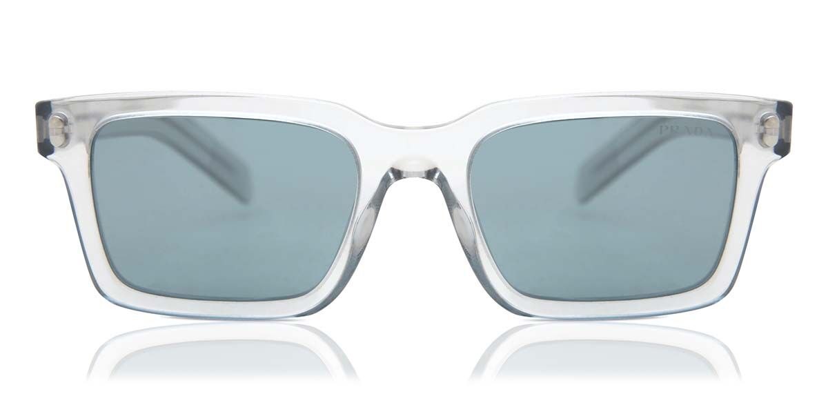 Prada PR 06WS U4301A Sunglasses in Transparent Grey | SmartBuyGlasses USA