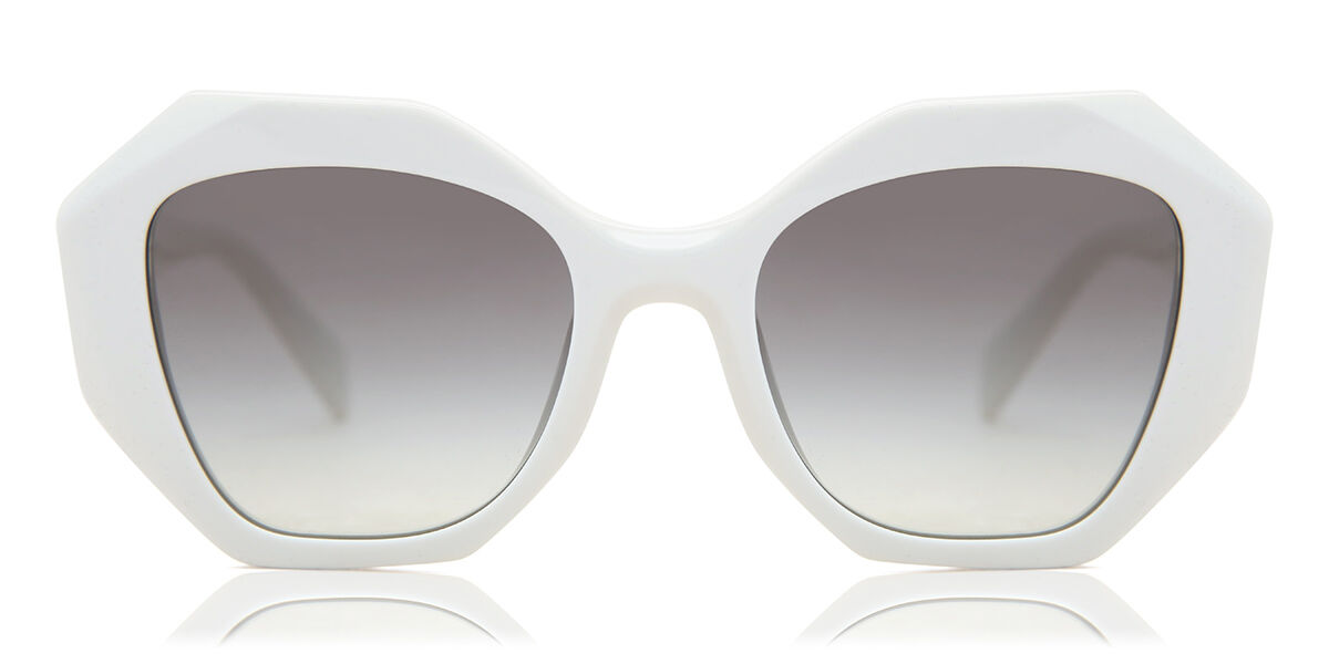 white prada glasses