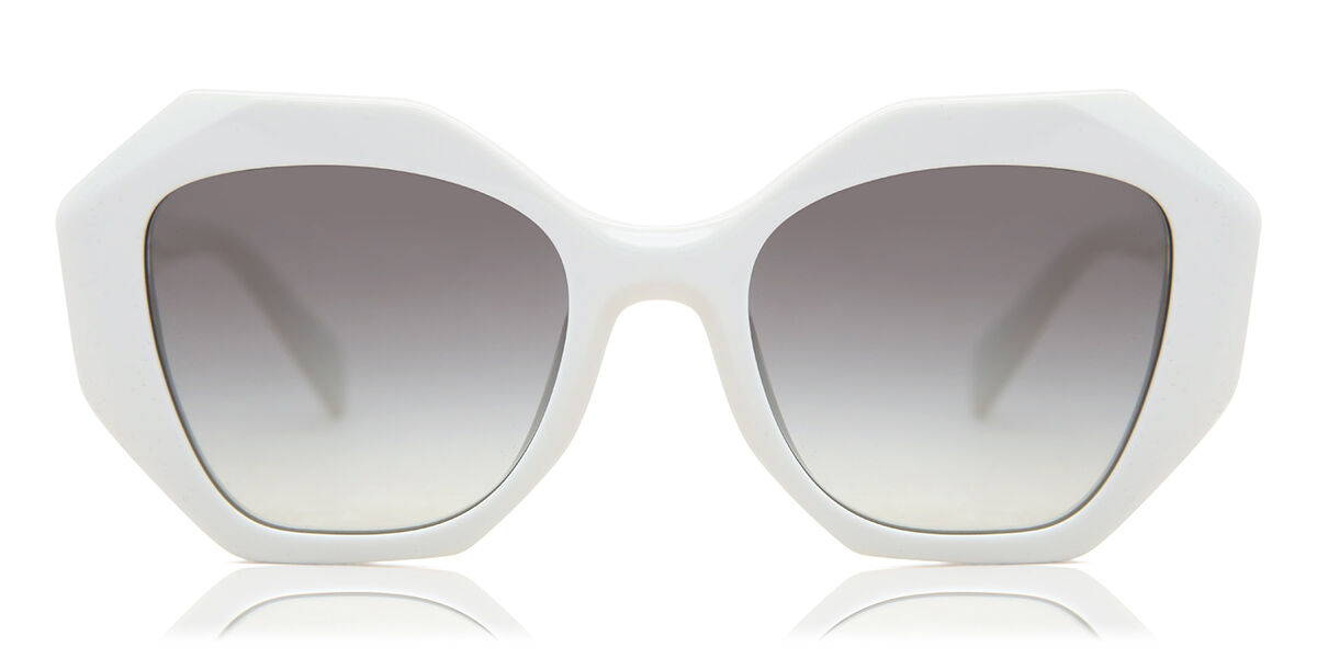 Prada PR 16WS Symbole 142130 Sunglasses White | VisionDirect Australia