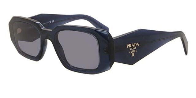 Prada PR 17WS Symbole 08Q420 Transparent Blue サングラス 
