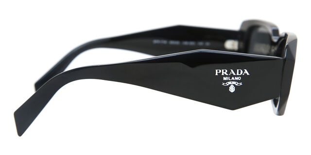 Prada PR 17WS Symbole 1AB5S0 Sunglasses Shiny Black 