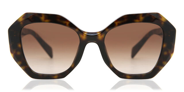 Prada Geometric Tortoise Sunglasses Prada Acetate Sunglasses SPR20V Tortoise 1819879 – FASHIONPHILE main image 2