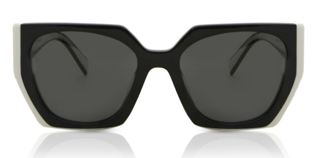Prada PR 15WS 09Q5S0 Cat Eye Black Sunglasses  display picture 2