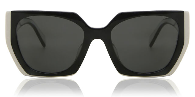 Authentic Prada Asian Fit Sunglasses Prada PR A17SF Asian Fit Polarized 16K20G Square Black  main image 4