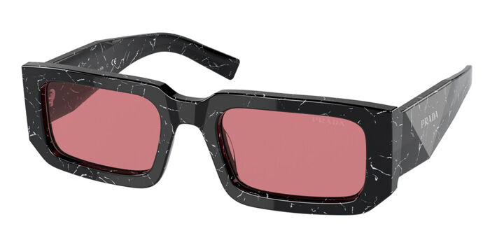 New  - Prada PR 06YSF 06V5S0 Rectangle Sunglasses Prada | Accessories | New Prada Pr 6ysf 06v5s0 Rectangle  main image 3