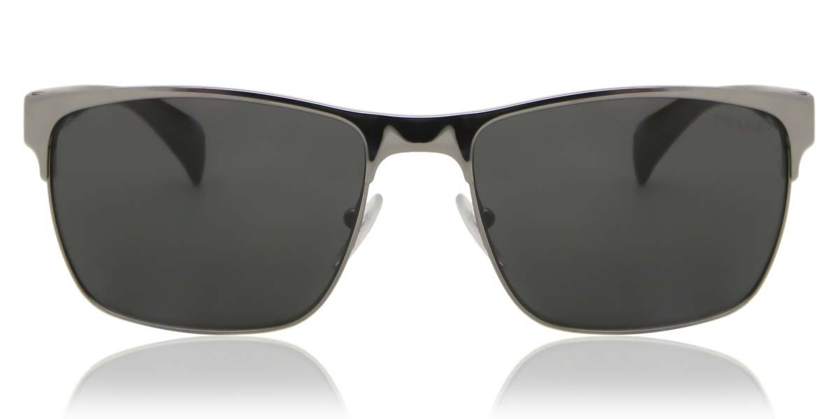 Prada PR 51OS CONCEPTUAL 5AV5S0 Sunglasses in Gunmetal | SmartBuyGlasses USA