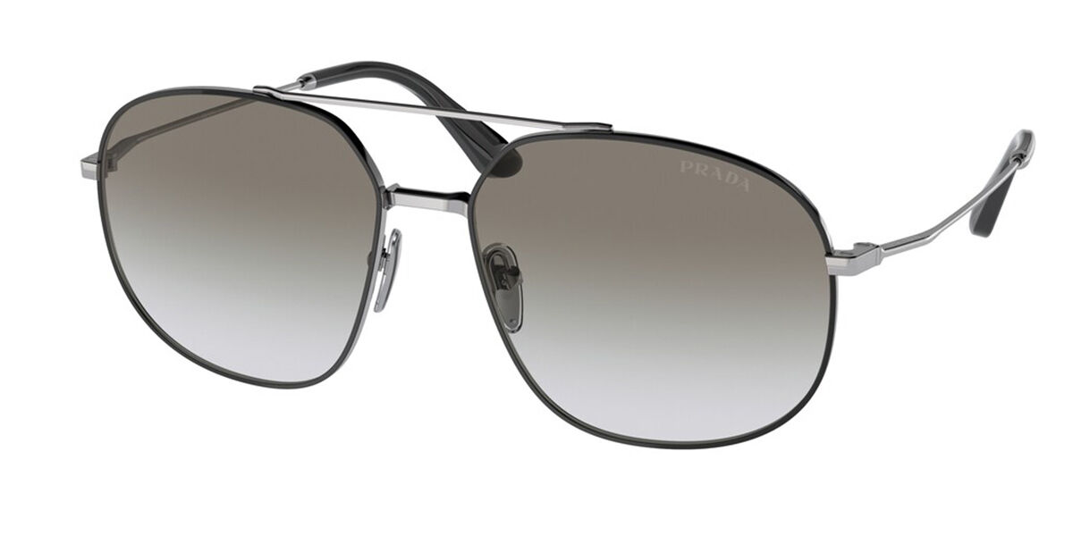 Prada PR 51YS M4Y0A7 Sunglasses Black Gunmetal | VisionDirect Australia