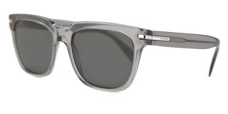 Prada Grey Clear Plastic Rectangular Sunglasses SPR04Y-F