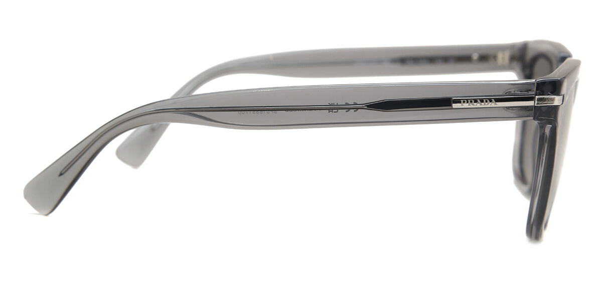 Prada PR 04YS Polarized 08U08G スクエア Transparent Grey