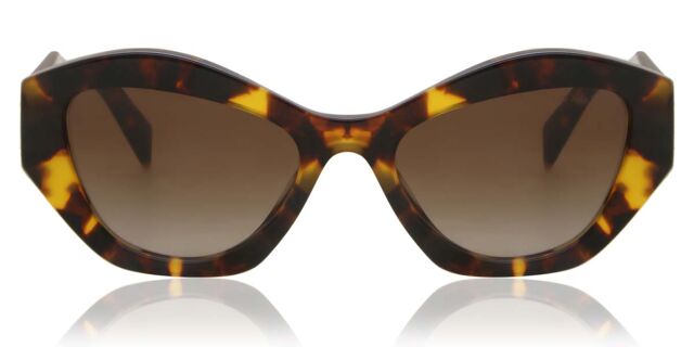 Prada Symbole Cat Eye Tortoise Sunglasses Symbole cat-eye sunglasses in brown - Prada | Mytheresa main image 4