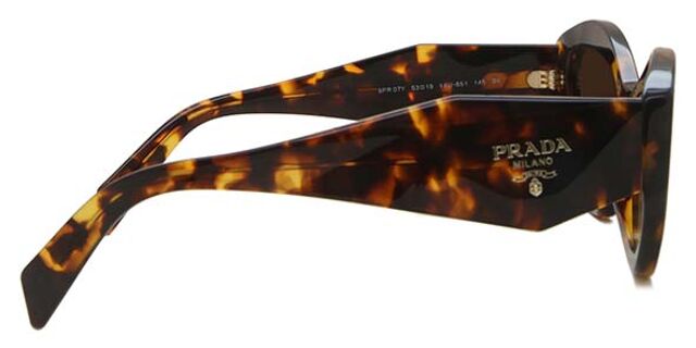 Prada Women\'s cat-eye tortoiseshell sunglasses w/ case & box PR 07YS Symbole Prada PR 07YS Symbole VAU6S1 Cat Eye Tortoise Sunglasses  main image 2