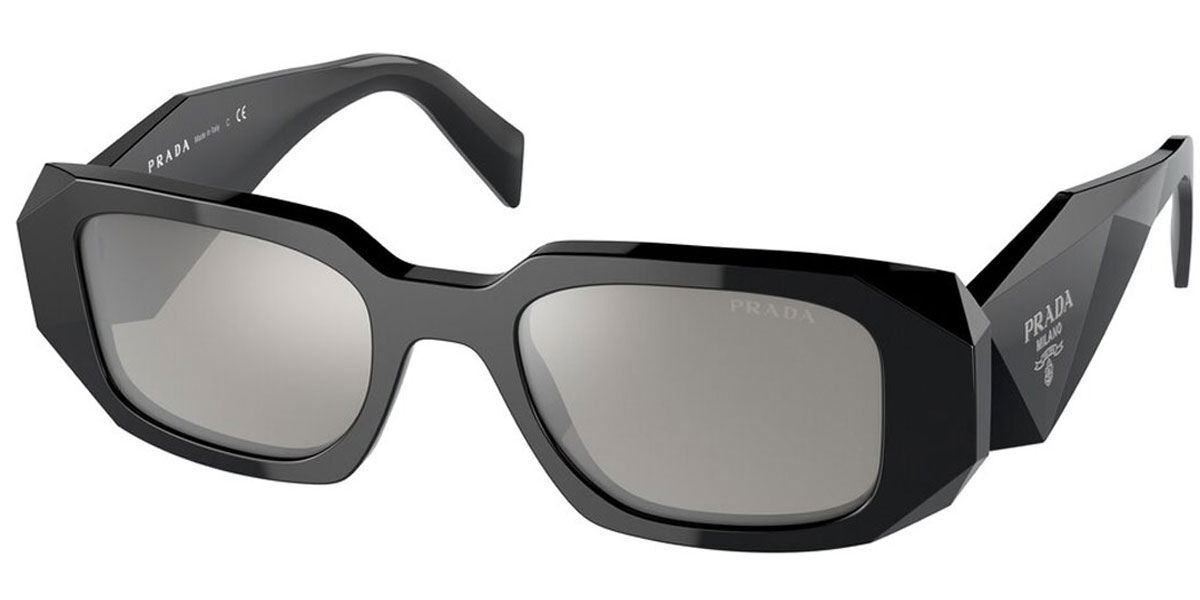 Prada PR 17WS Symbole 1AB2B0 Sunglasses Black | SmartBuyGlasses Canada