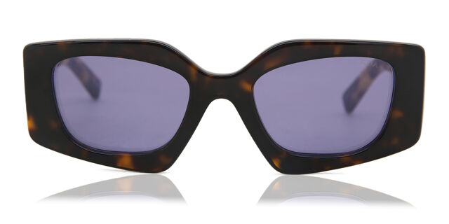 Prada PR 15YS 2AU05Q Cat Eye Tortoise Sunglasses 