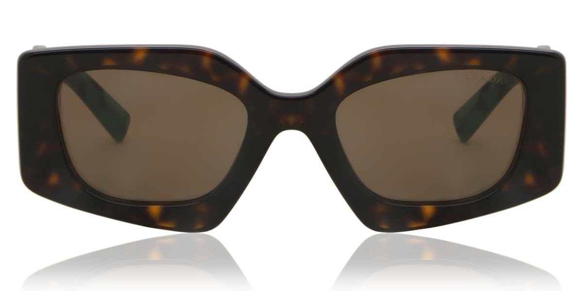 Photos - Sunglasses Prada PR 15YS 2AU06B Women's  Tortoiseshell Size 51 